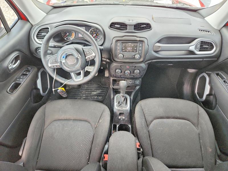 2019 Jeep Renegade VIN ZACNJAAB8KPK37967 COPART salvage auction — FRONT END, Tx - Cert Of Title-Rebuilt Salvage, sold $900 on 2026-07-16 (photo 8)