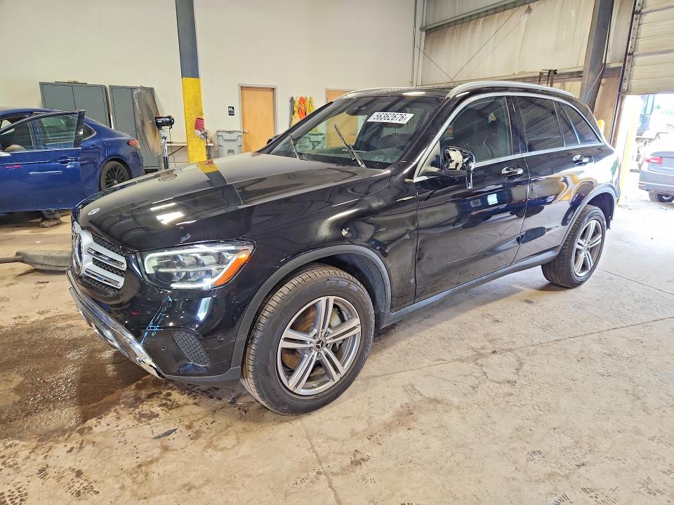 2021 Mercedes-benz Glc VIN W1N0G8EB1MV321132 COPART salvage auction — FRONT END, Pa - Certificate Of Salvage, sold $9,300 on 2026-07-22 (photo 1)