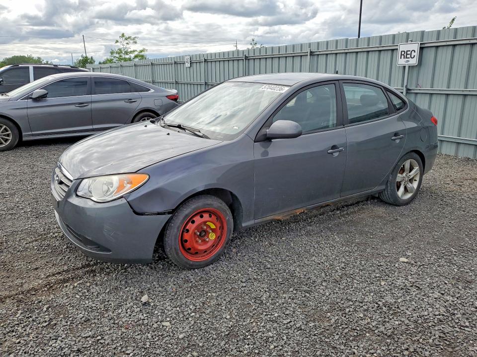 2009 Hyundai Elantra VIN KMHDT45D39U648333 COPART salvage auction — SIDE, On - Permit No Brand - Unfit, sold $225 on 2026-07-07 (photo 1)
