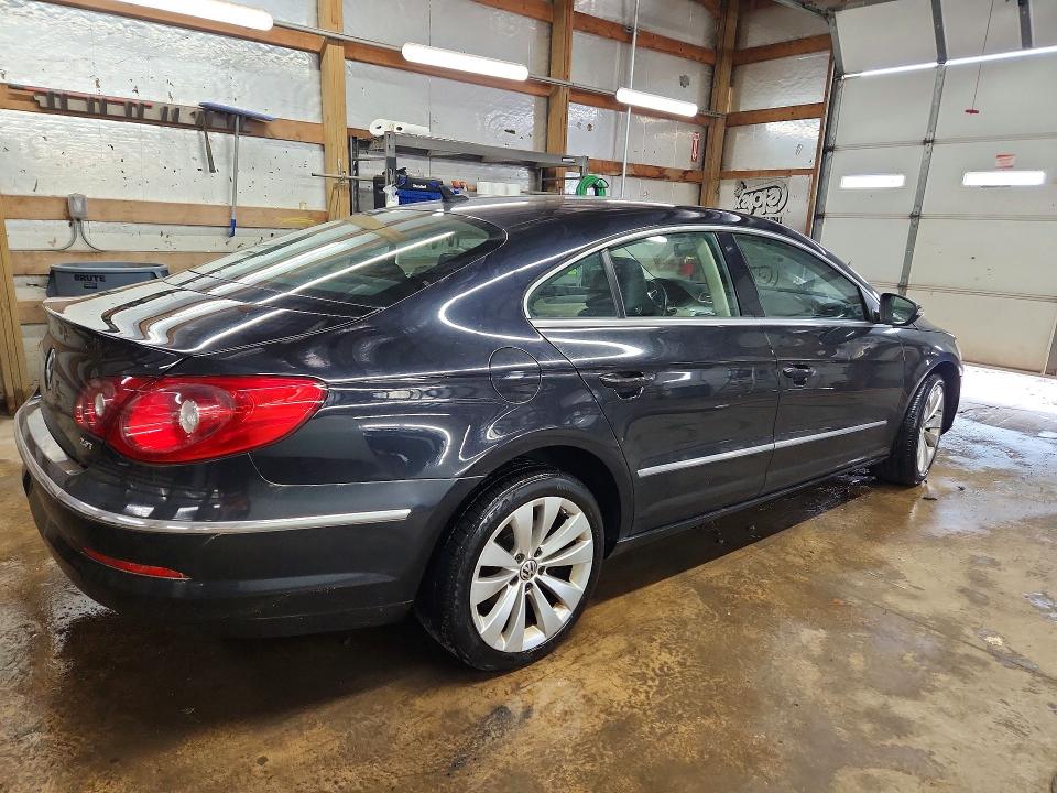 2012 Volkswagen Passat cc VIN WVWMN7ANXCE535639 COPART salvage auction — FRONT END, Il - Salvage Certificate, sold $350 on 2026-07-27 (photo 3)