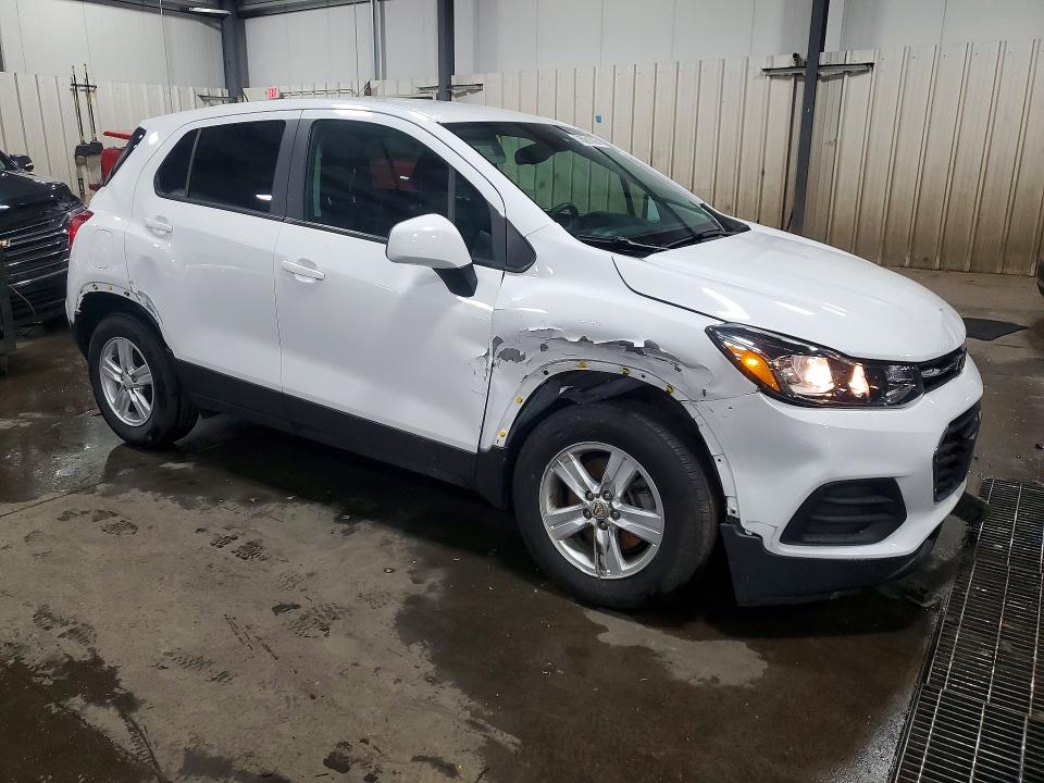 2020 Chevrolet Trax VIN KL7CJKSB6LB329053 COPART salvage auction — FRONT END, Mn - Cert Of Title-Salvage, sold $2,550 on 2026-07-14 (photo 4)