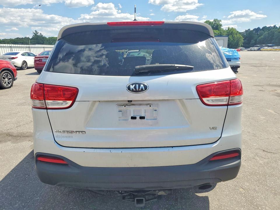 2017 Kia Sorento VIN 5XYPGDA50HG291780 COPART salvage auction — ENGINE BURN, Nc - Salvage Certificate Of Title, sold $375 on 2026-07-16 (photo 6)
