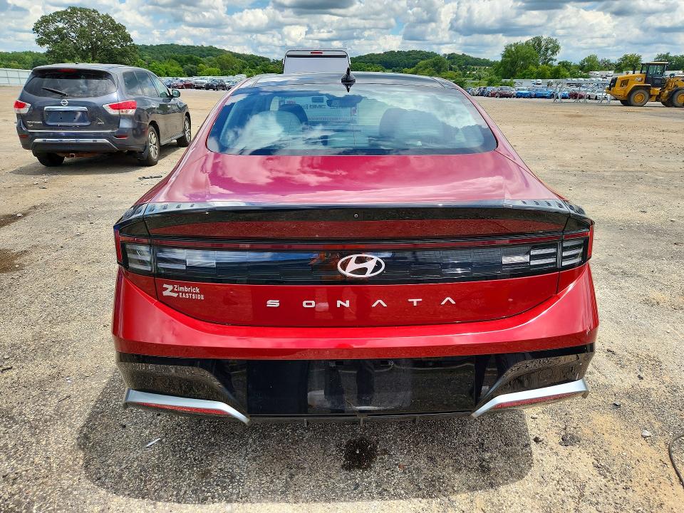 2024 Hyundai VIN KMHL14JA7RA354464 COPART salvage auction — HAIL, Wi - Cert Of Title-Claim Paid, sold $11,100 on 2026-07-07 (photo 6)