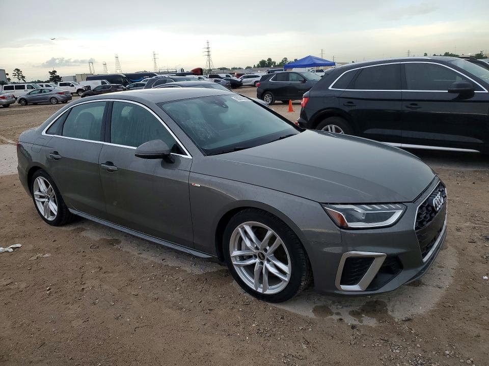 2023 Audi A4 VIN WAUEAAF47PN002146 COPART salvage auction — MINOR DENT/SCRATCHES, FL - CERTIFICATE OF TITLE (P), sold $14,700 on 2026-07-22 (photo 4)