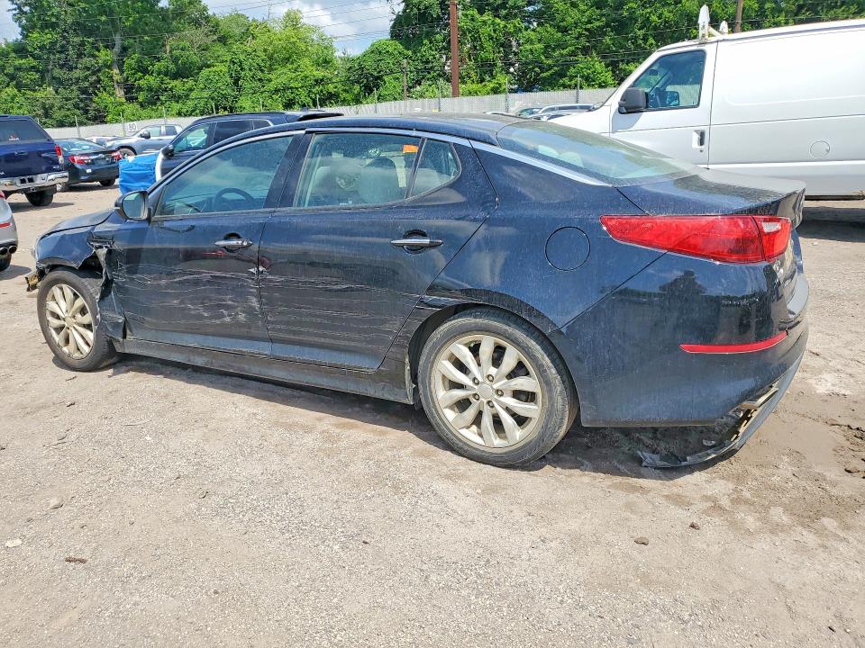 2015 Kia Optima VIN 5XXGN4A75FG422744 COPART salvage auction — FRONT END, Pa - Certificate Of Salvage, sold $600 on 2026-07-06 (photo 2)