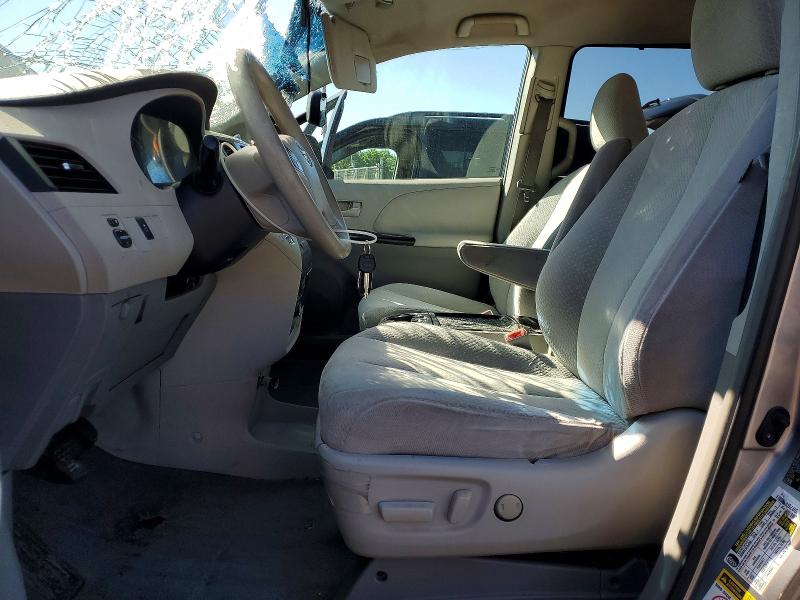 2011 Toyota Sienna VIN 5TDKK3DC0BS015929 COPART salvage auction — FRONT END, PA - CERTIFICATE OF SALVAGE, sold $30 on 2026-07-27 (photo 7)