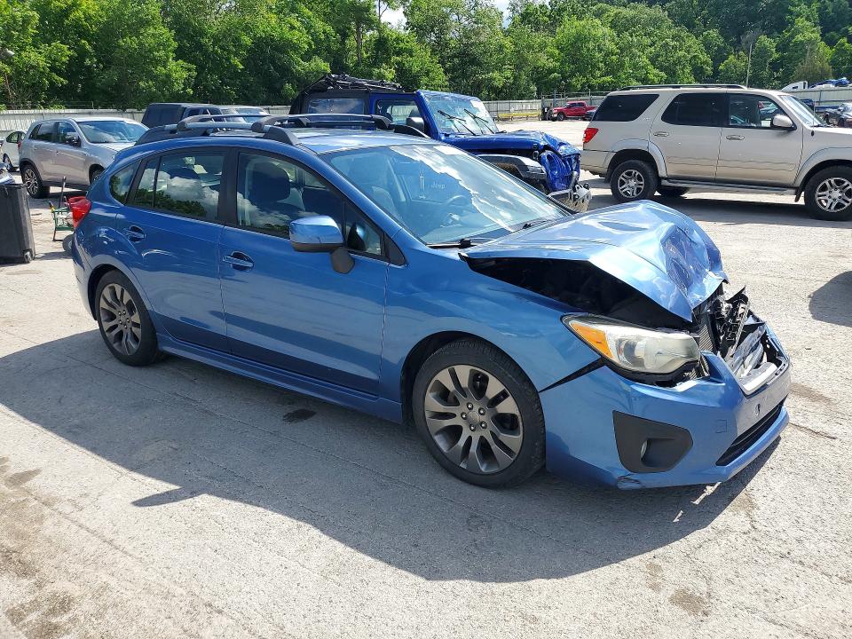 2014 Subaru VIN JF1GPAL69E8270553 COPART salvage auction — FRONT END, Pa - Certificate Of Salvage, sold $1,250 on 2026-07-02 (photo 4)
