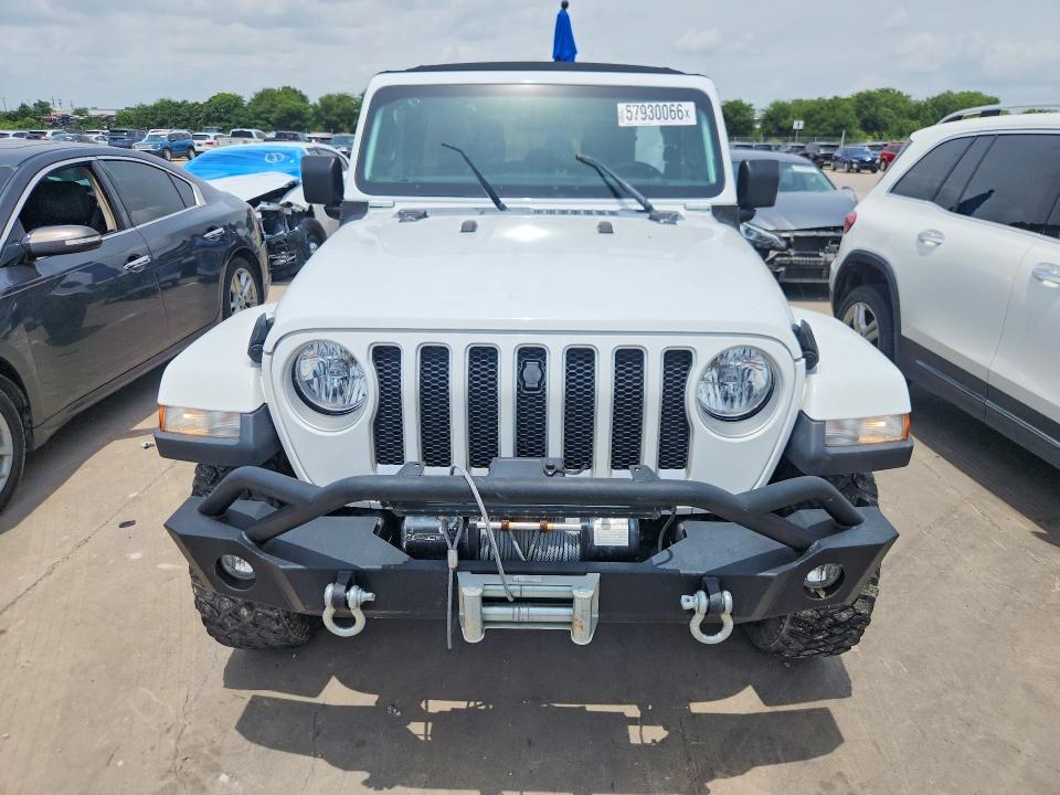 2020 Jeep Wrangler / VIN 1C4HJXENXLW148851 COPART salvage auction — REAR END, Tx - Salvage Vehicle Title, sold $9,400 on 2026-07-30 (photo 5)
