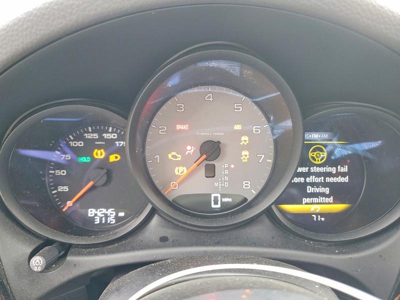 2017 Porsche Macan VIN WP1AB2A58HLB20142 COPART salvage auction — FRONT END, Ny - Mv-907A Salvage Certificate, sold $6,400 on 2026-07-07 (photo 9)