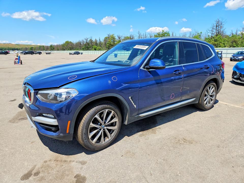 2019 BMW X3 VIN 5UXTR9C50KLD94147 COPART salvage auction — FRONT END, Ny - Mv-907A Salvage Certificate, sold $6,600 on 2026-07-20 (photo 1)