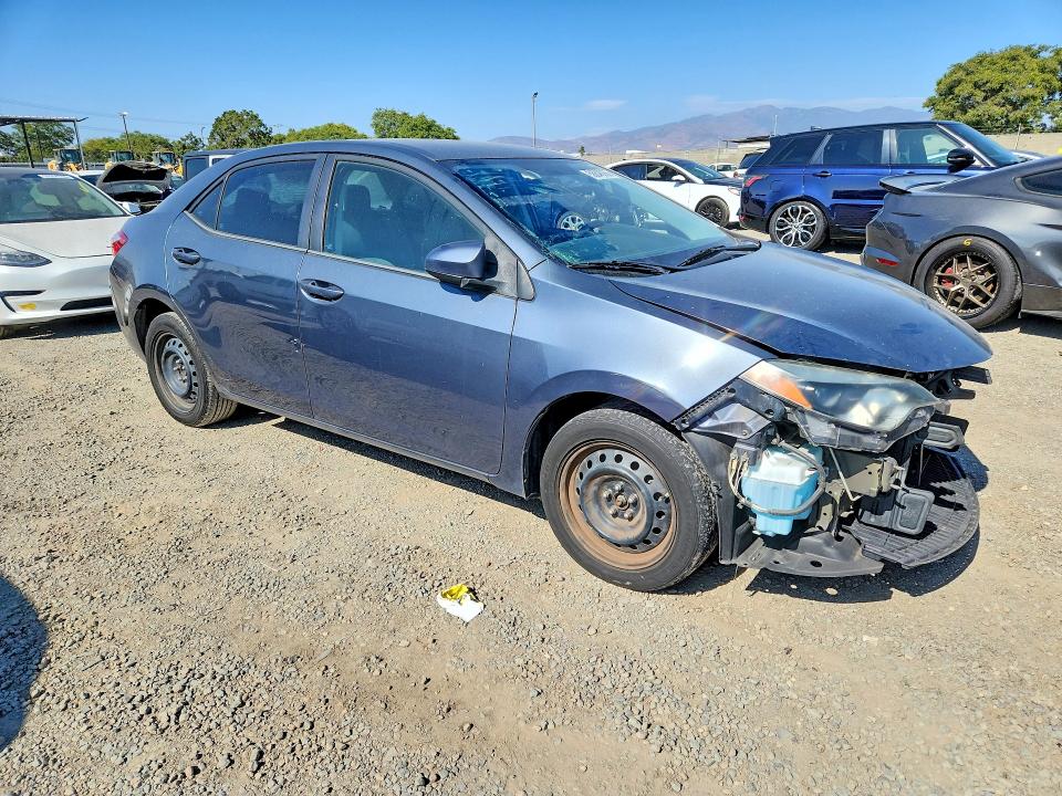 2016 Toyota VIN 5YFBURHEXGP439403 COPART salvage auction — FRONT END, Ca - Salvage Certificate, sold $3,100 on 2026-07-31 (photo 4)