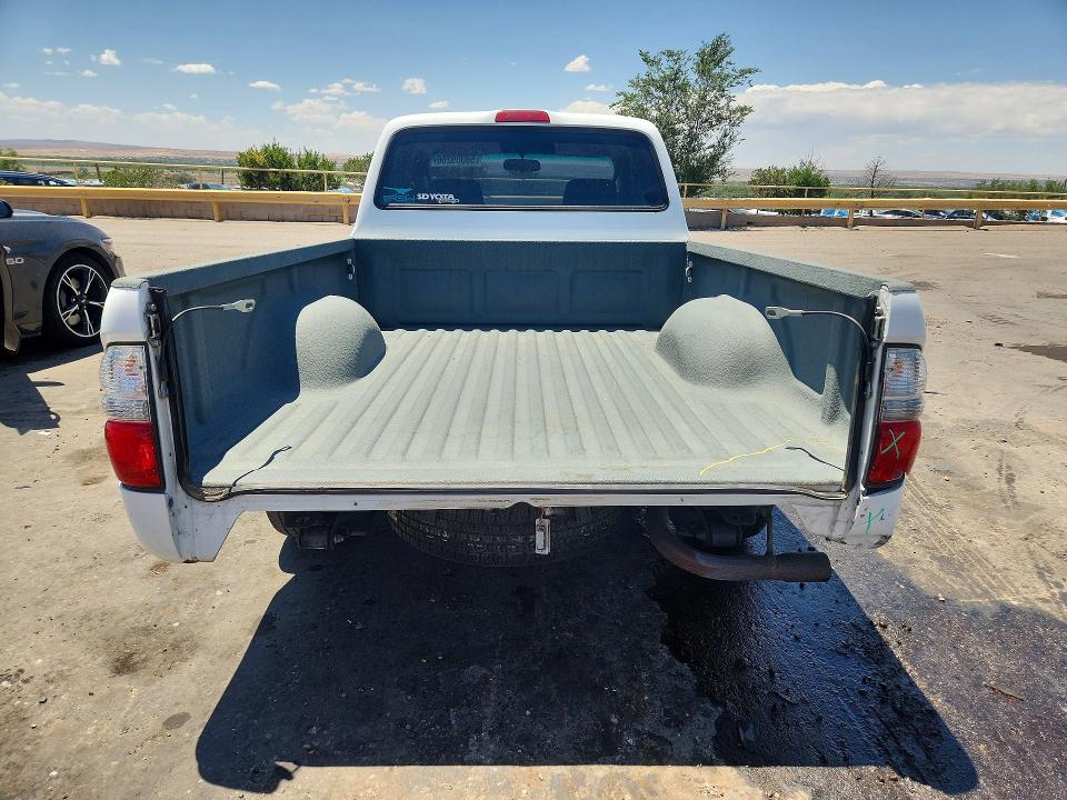 2004 Toyota Tacoma VIN 5TEVL52N64Z308699 COPART salvage auction — REAR END, Nm - Cert Of Title-Salvage, sold $4,100 on 2026-07-27 (photo 6)