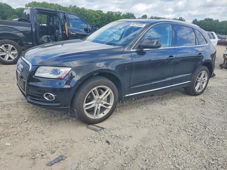 2014 Audi Q5 VIN WA1LFAFP1EA098358 COPART salvage auction — MINOR DENT/SCRATCHES, Ar - Cert Of Title-Salvage, sold $4,550 on 2026-07-13 (photo 1)