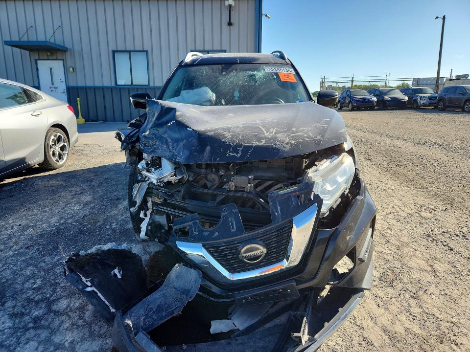 2018 Nissan Rogue VIN JN8AT2MV5JW306028 COPART salvage auction — FRONT END, Pa - Certificate Of Salvage, sold $1,200 on 2026-07-24 (photo 5)