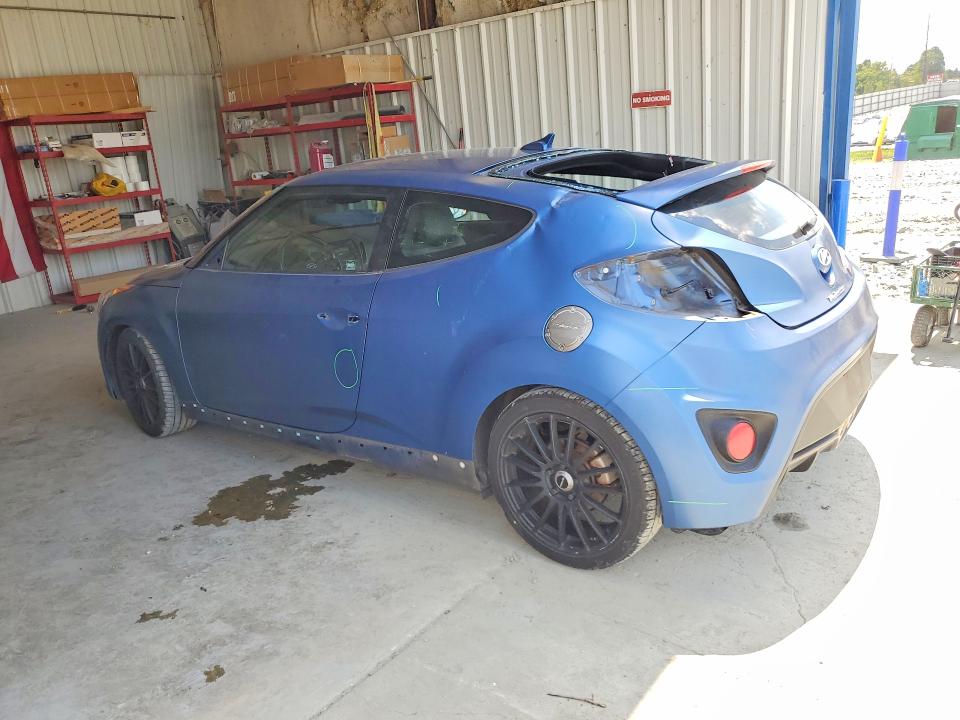 2016 Hyundai VIN KMHTC6AE8GU260985 COPART salvage auction — REAR END, Nc - Salvage Certificate Of Title, sold $550 on 2026-07-29 (photo 2)