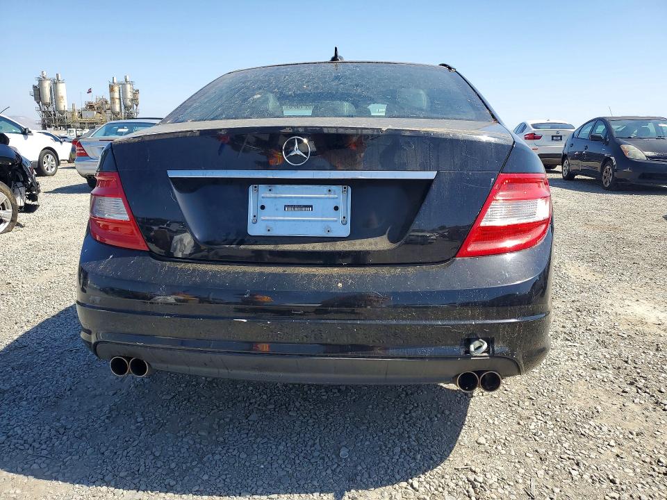 2008 Mercedes-benz C class VIN WDDGF54X78F047395 COPART salvage auction — FRONT END, CA - SALVAGE CERTIFICATE, sold $375 on 2026-07-24 (photo 6)
