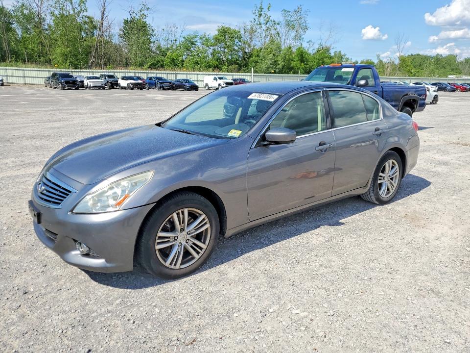 2012 Infiniti G VIN JN1CV6AR0CM675796 COPART salvage auction — MECHANICAL, Nj - Certificate Of Title, sold $425 on 2026-07-20 (photo 1)