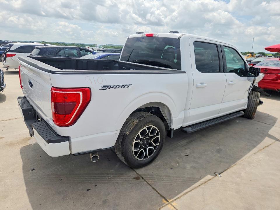 2023 Ford VIN 1FTEW1C8XPKF01388 COPART salvage auction — FRONT END, Tx - Certificate Of Title, sold $175 on 2026-07-09 (photo 3)