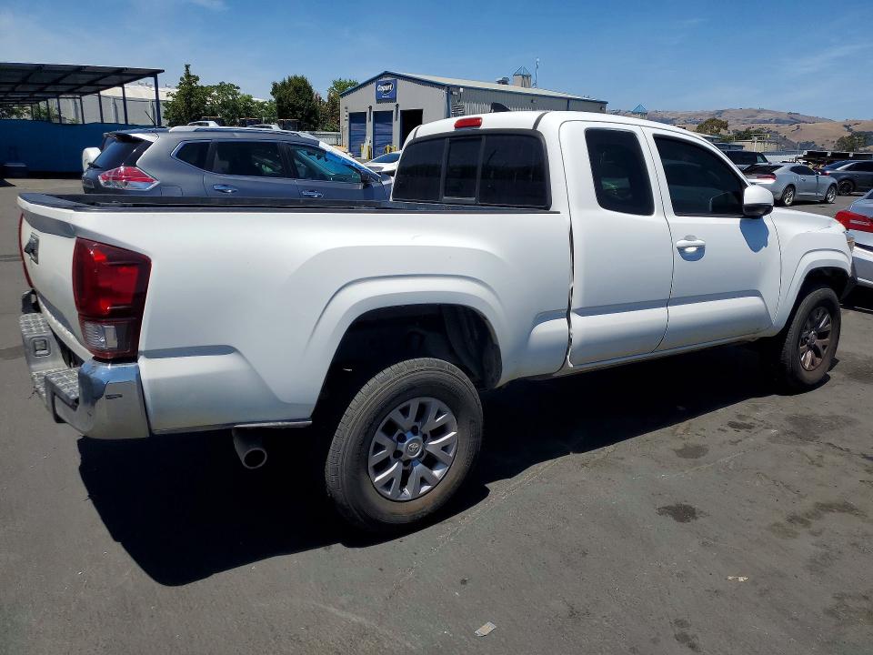 2018 Toyota Tacoma VIN 5TFRX5GN3JX104296 COPART salvage auction — FRONT END, CA - SALVAGE CERTIFICATE, sold $6,700 on 2026-07-14 (photo 3)