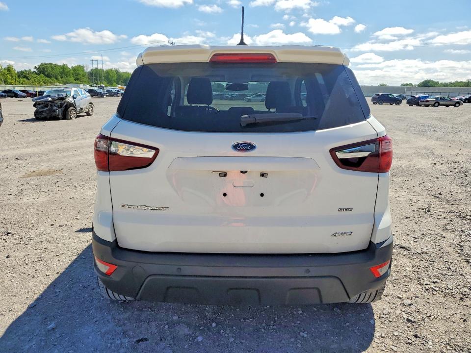 2019 Ford Ecosport VIN MAJ6S3JL3KC254520 COPART salvage auction — FRONT END, Ny - Mv-907A Salvage Certificate, sold $1,750 on 2026-07-13 (photo 6)