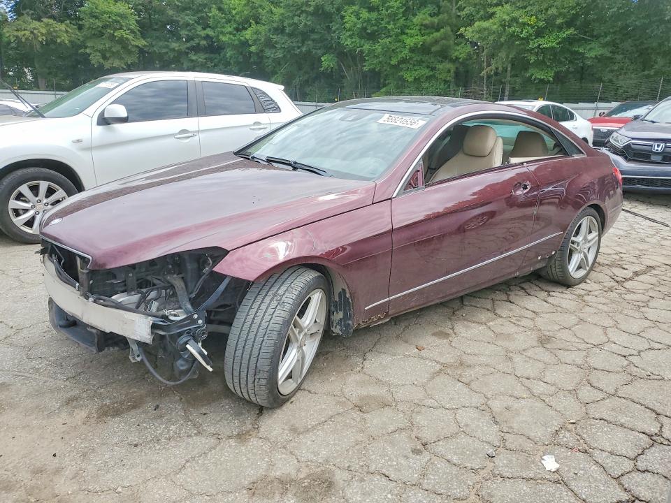 2011 Mercedes-benz E-class VIN WDDKJ5GB1BF091456 COPART salvage auction — FRONT END, Ga - Cert Of Title-Salvage, sold $650 on 2026-07-07 (photo 1)