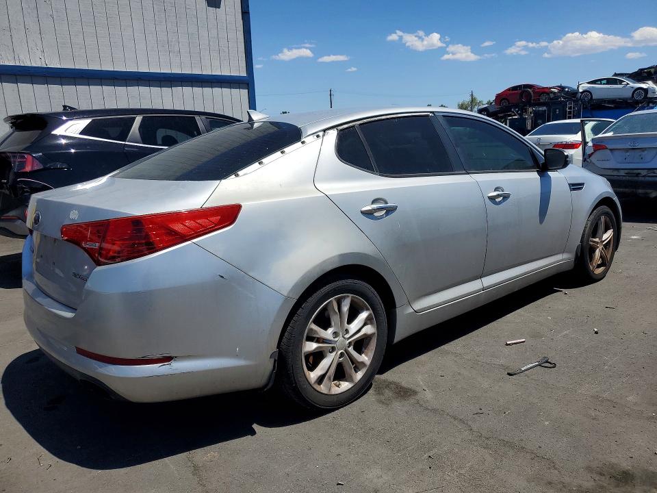 2013 Kia VIN 5XXGN4A7XDG166243 COPART salvage auction — FRONT END, UT - CERTIFICATE OF TITLE, sold $1,200 on 2026-07-28 (photo 3)