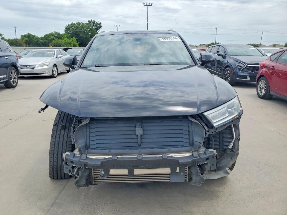 2019 Audi VIN WA1ANAFY0K2133979 COPART salvage auction — FRONT END, Tx - Salvage Vehicle Title, sold $7,200 on 2026-07-16 (photo 5)