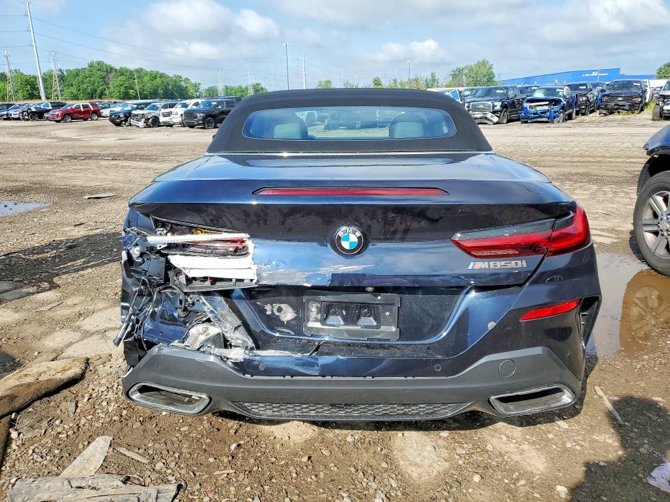 2019 BMW M8 VIN WBAFY4C50KBX39214 COPART salvage auction — REAR END, Mi - Certificate Of Title, sold $27,000 on 2026-07-17 (photo 6)