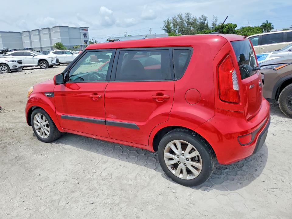 2013 Kia Soul VIN KNDJT2A59D7606010 COPART salvage auction — FRONT END, Fl - Cert Of Title Slvg Rebuildable, sold $500 on 2026-07-07 (photo 2)