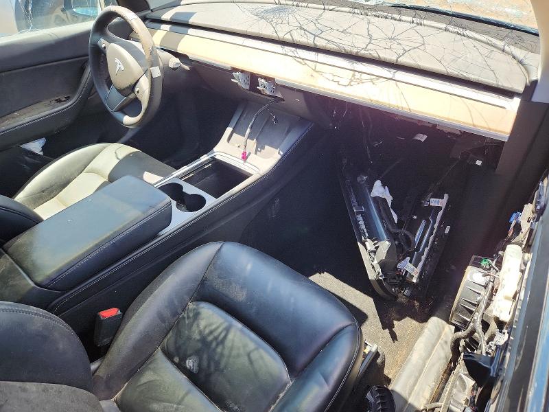 2022 Tesla Model y VIN 7SAYGDEE3NF387455 COPART salvage auction — FRONT END, Md - Cert Of Salvage > 75% Damage, sold $1,050 on 2026-07-28 (photo 8)