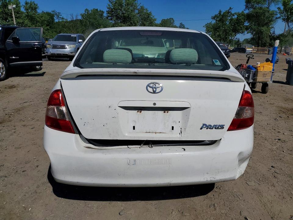 2002 Toyota Prius VIN JT2BK12U220068272 COPART salvage auction — REAR END, Md - Cert Of Salvage > 75% Damage, sold $300 on 2026-07-28 (photo 6)