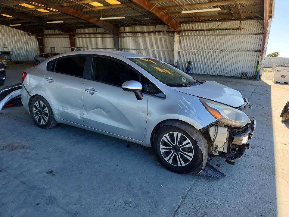 2016 Kia Rio VIN KNADM4A34G6637063 COPART salvage auction — FRONT END, CA - SALVAGE CERTIFICATE, sold $550 on 2026-07-16 (photo 4)