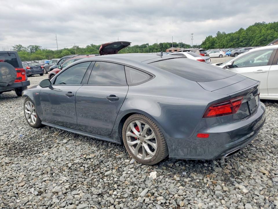 2017 Audi A7 VIN WAUW3AFC8HN015057 COPART salvage auction — FRONT END, Ma - Cert Of Title-Salvage, sold $9,400 on 2026-08-12 (photo 2)
