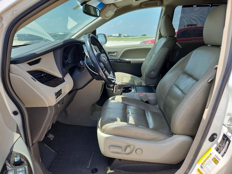 2015 Toyota Sienna VIN 5TDYK3DC7FS671710 COPART salvage auction — FRONT END, Tx - Salvage Vehicle Title, sold $125 on 2026-07-23 (photo 7)