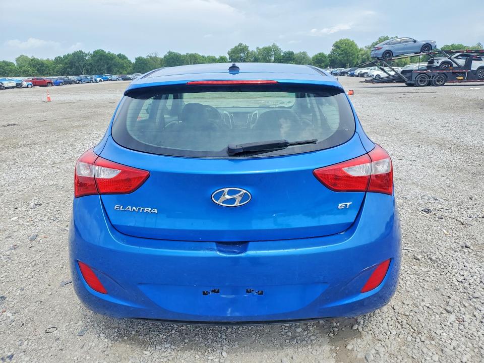 2017 Hyundai Elantra VIN KMHD35LH5HU355138 COPART salvage auction — FRONT END, OH - CERTIFICATE OF TITLE, sold $1,350 on 2026-07-29 (photo 6)