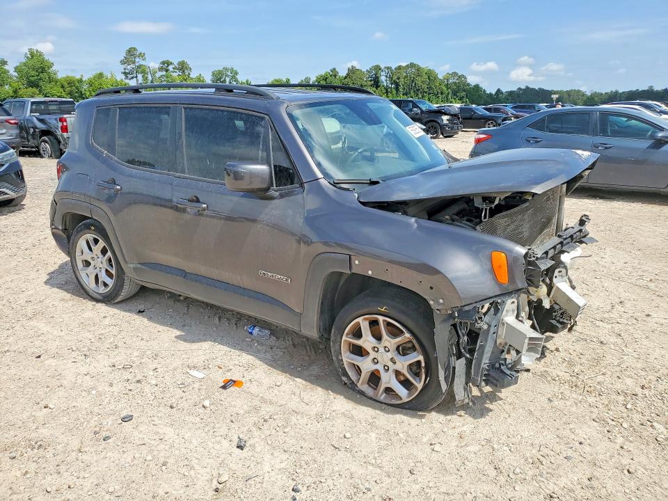 2018 Jeep VIN ZACCJABB2JPG79988 COPART salvage auction — FRONT END, Tx - Salvage Vehicle Title, sold $650 on 2026-08-04 (photo 4)