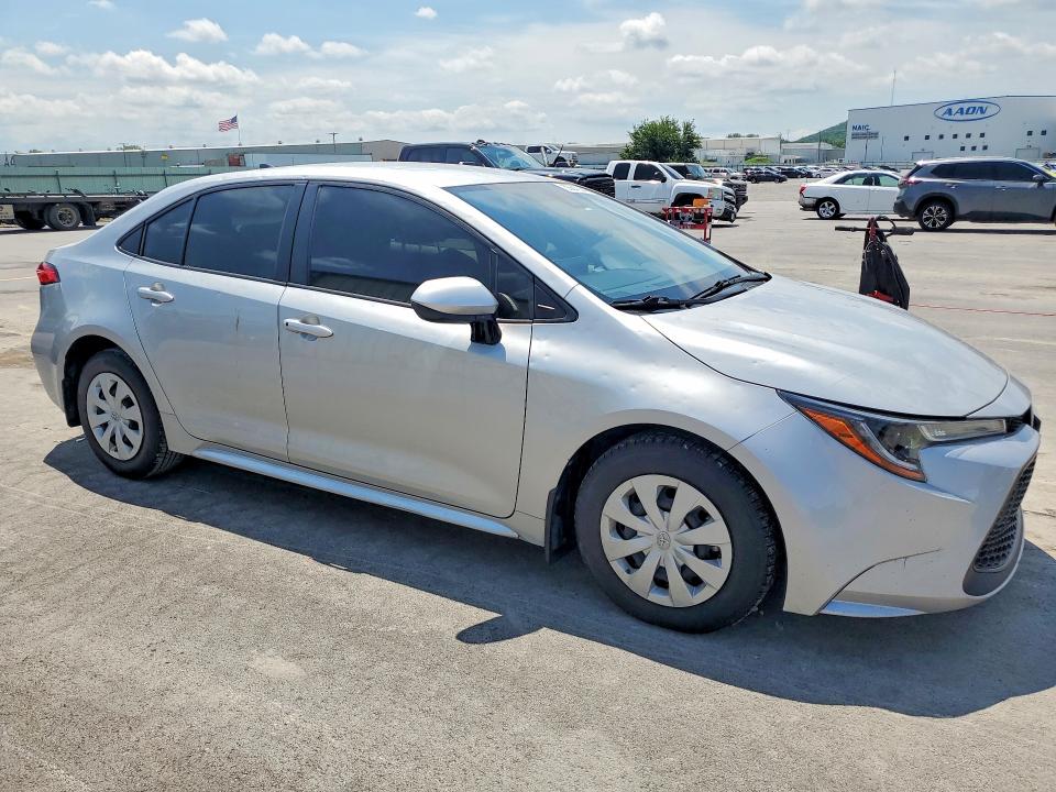 2022 Toyota Corolla VIN JTDDPMAE4NJ222170 COPART salvage auction — HAIL, Ok - Cert Of Title-Salvage, sold $7,800 on 2026-07-15 (photo 4)