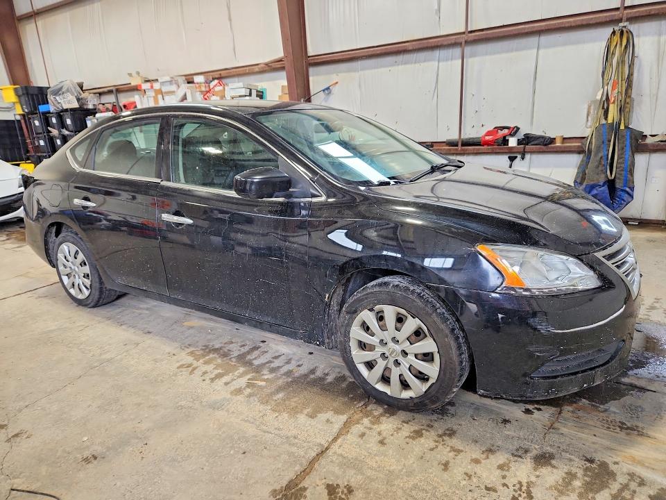 2015 Nissan Sentra VIN 3N1AB7APXFL637737 COPART salvage auction — REAR END, Ab - Bos - Salvage, sold $850 on 2026-07-02 (photo 4)