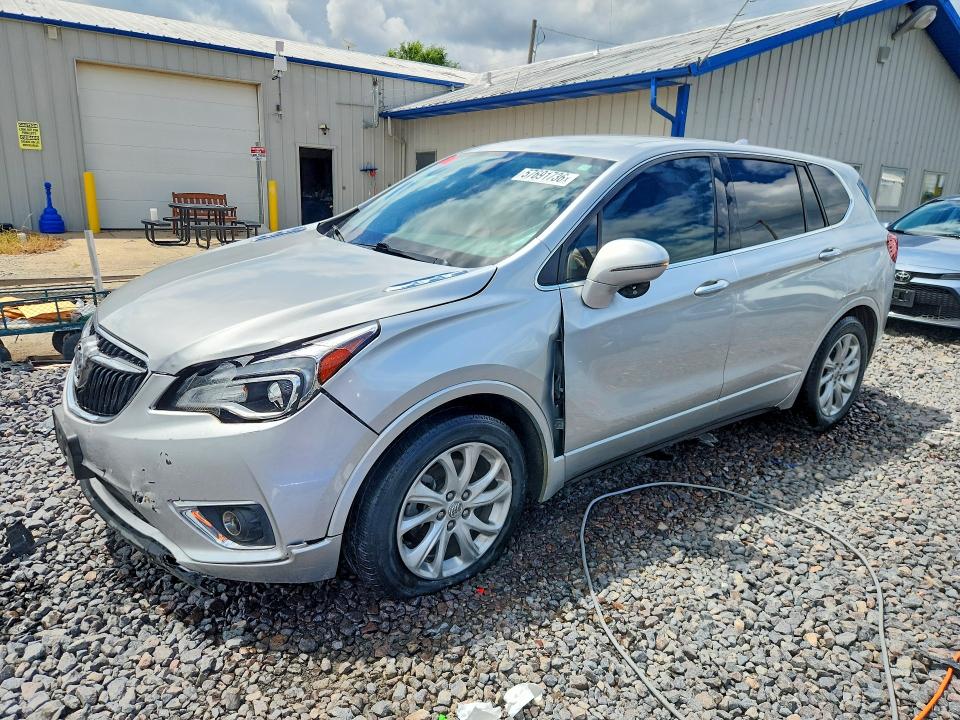 2019 Buick Envision VIN LRBFXBSA0KD026681 COPART salvage auction — FRONT END, Il - Salvage Certificate, sold $1,800 on 2026-08-03 (photo 1)