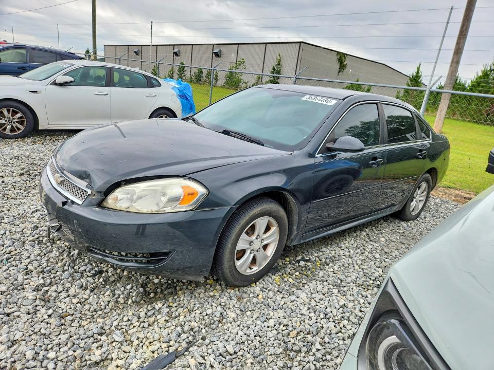 2014 Chevrolet Impala limited VIN 2G1WA5E31E1113581 COPART salvage auction — FRONT END, Ga - Cert Of Title-Salvage, sold $200 on 2026-07-07 (photo 2)