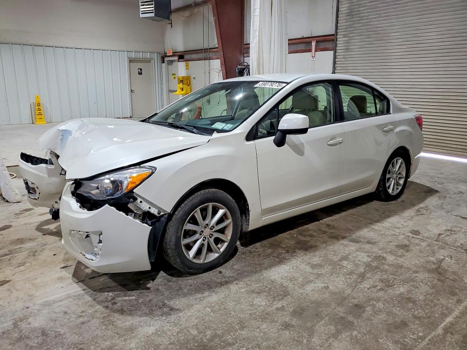 2014 Subaru Impreza VIN JF1GJAC60EH012892 COPART salvage auction — FRONT END, Ny - Mv-907A Salvage Certificate, sold $225 on 2026-07-13 (photo 1)