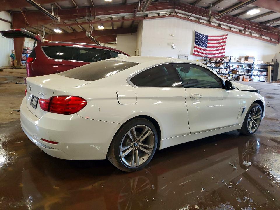 2016 BMW 4er VIN WBA3N9C57GK250311 COPART salvage auction — FRONT END, Mi - Certificate Of Title, sold $2,250 on 2026-07-10 (photo 3)