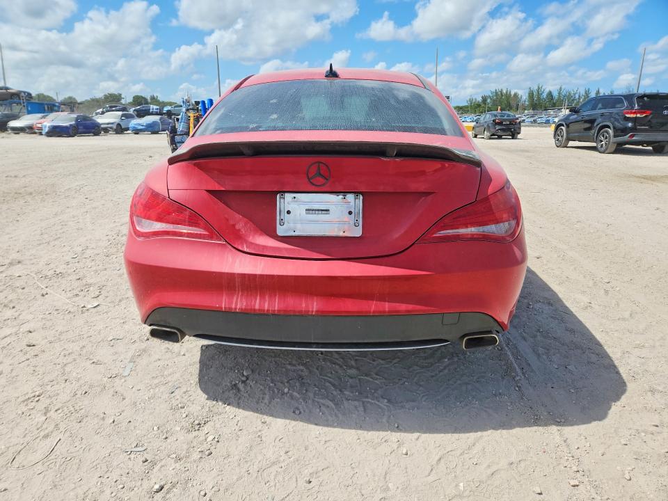 2014 Mercedes-benz Cla-klasse VIN WDDSJ4EB9EN156996 COPART salvage auction — FRONT END, FL - CERT OF TITLE SLVG REBUILDABLE, sold $700 on 2026-07-02 (photo 6)