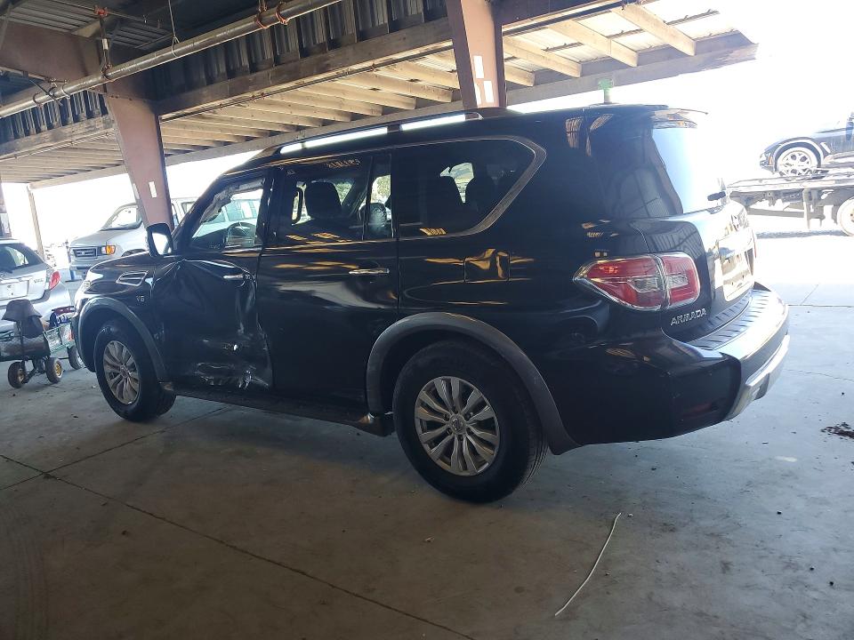 2017 Nissan Armada VIN JN8AY2NDXH9006176 COPART salvage auction — SIDE, CA - SALVAGE CERTIFICATE, sold $1,600 on 2026-07-16 (photo 2)