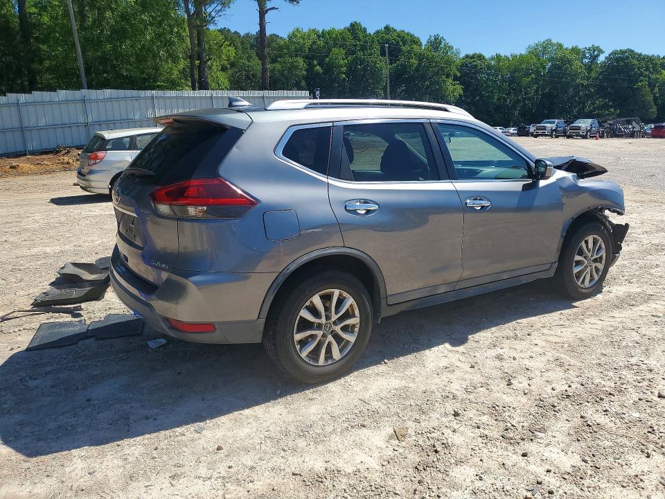 2018 Nissan Rogue VIN KNMAT2MV4JP575465 COPART salvage auction — FRONT END, Nc - Salvage Certificate Of Title, sold $1,750 on 2026-07-31 (photo 3)
