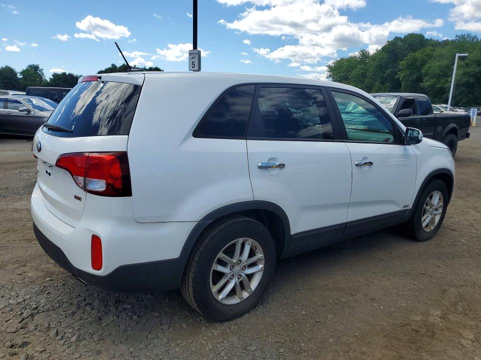 2014 Kia Sorento VIN 5XYKTCA6XEG548383 COPART salvage auction — MINOR DENT/SCRATCHES, Ct - Certificate Of Title (P), sold $1,250 on 2026-07-02 (photo 3)