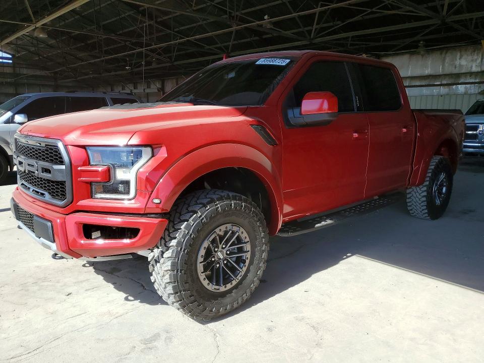 2020 Ford F-150 VIN 1FTFW1RG0LFA07420 COPART salvage auction — NORMAL WEAR, Az - Cert Of Title - Salvage, sold $25,000 on 2026-07-20 (photo 1)