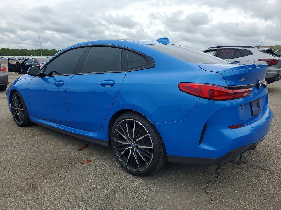 2021 BMW 2er VIN WBA73AK0XM7G99918 COPART salvage auction — REAR END, Ny - Mv-907A Salvage Certificate, sold $9,200 on 2026-07-20 (photo 2)