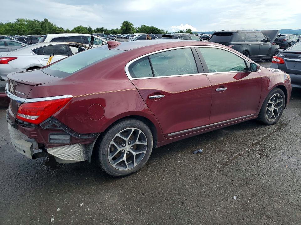 2016 Buick Lacrosse VIN 1G4G45G37GF280941 COPART salvage auction — REAR END, PA - CERT OF SALV-R=RECONSTRUCTED, sold $1,450 on 2026-07-10 (photo 3)