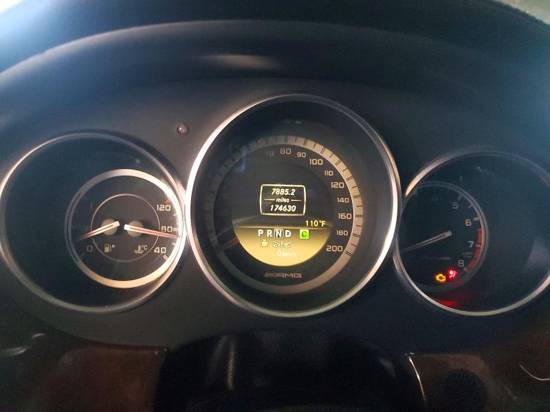 2012 Mercedes-benz Cls-klasse amg VIN WDDLJ7EB0CA023814 COPART salvage auction — UNDERCARRIAGE, Az - Cert Of Title - Salvage, sold $4,050 on 2026-07-20 (photo 9)